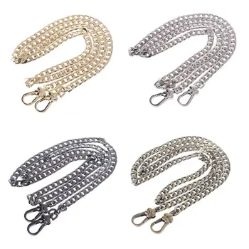 

Replacement Purse Chain Strap Handle Shoulder Crossbody Handbag Bag Metal 120cm