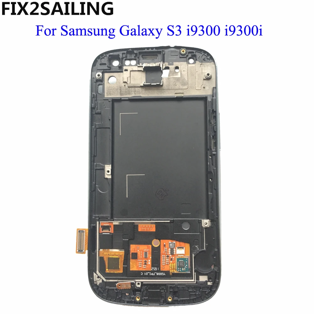 

LCD Display For SAMSUNG Galaxy S3 New LCD Display Screen Assembly with Frame For Samsung S3 i9300 i9300i i9301 i9308i i9301i