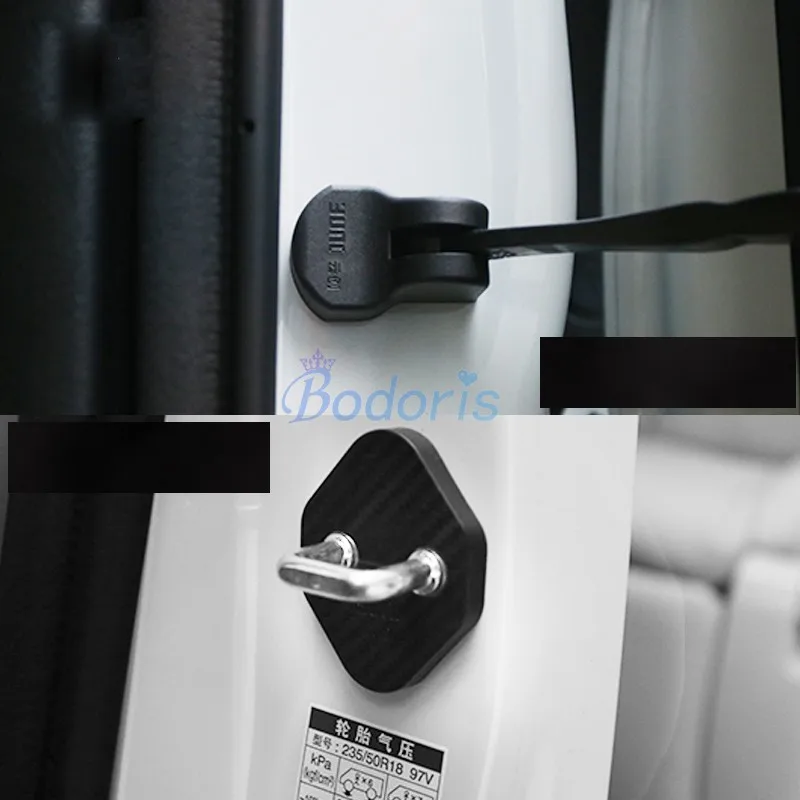 

Waterproof Door Lock Protector Buckle Anti-Rust Stop Rust Car Styling For 2016 2017 2018 Toyota VELLFIRE 30 Alphard Accessories