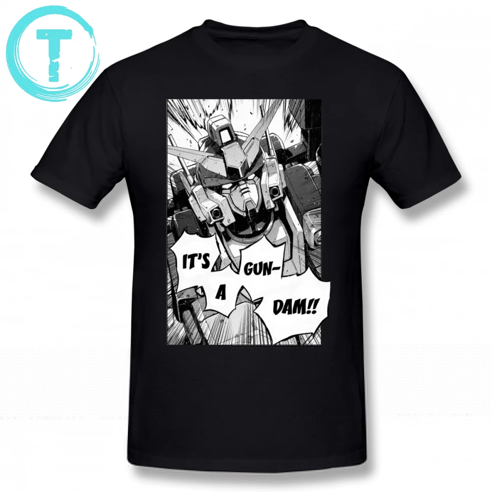 Infinite War T Shirt Gundam Wing Manga Heavyarms T Shirt Short Sleeves