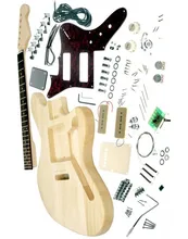 Free shipping F-Jaguar electric guitar kit,unfinish guitar,Diy electric guitar with P90 pickups Free shipping F-Jaguar electric guitar kit,unfinish guitar,Diy electric guitar with P90 pickups