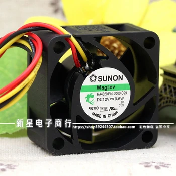 

Free Delivery.New HA40201V4-D000-C99 4020 12V 0.6W 4cm ultra quiet cooling fan