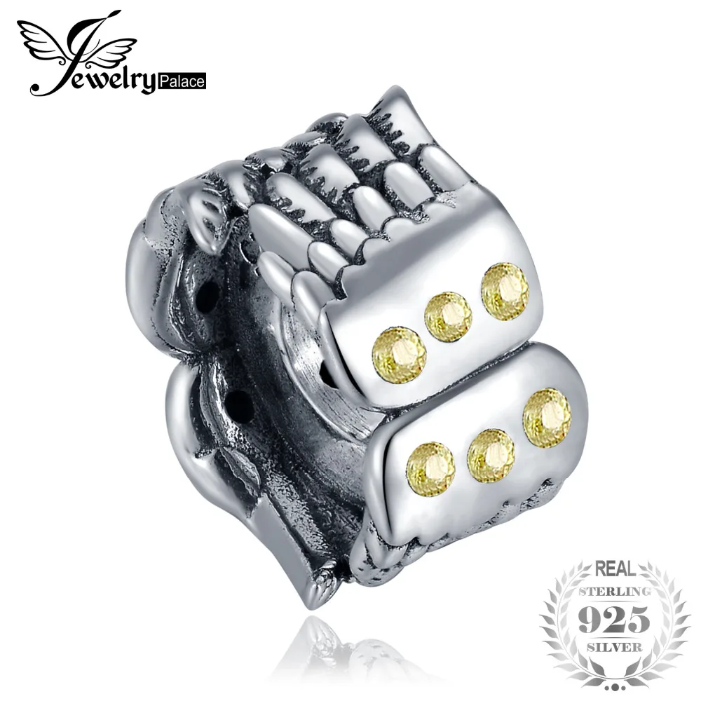 

JewelryPalace Guardian Angel Wing 925 Sterling Silver Beads Charms Silver 925 Original Fit Bracelet Silver 925 original Jewelry