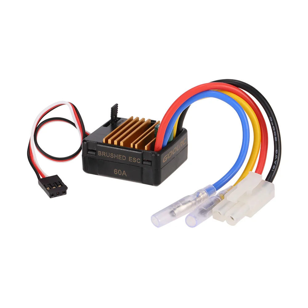 GoolRC автомобильный двигатель 540 55T шлифованный с 60A ESC Combo RC детали для 1:10 осевой SCX10