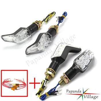 

Motorcycle Amber LED Blinker Turn Signal Light Indicator Flasher Winker Lamp w/ Resistors for Chopper Cruiser Street Bike
