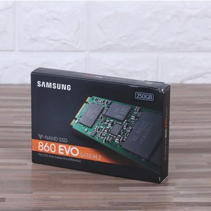  Samsung 860 EVO SSD 1TB 500GB 250GB M.2 SATA 6 Gb/s Solid State Disk Hard Drive HDD M2 2280 MLC HDD