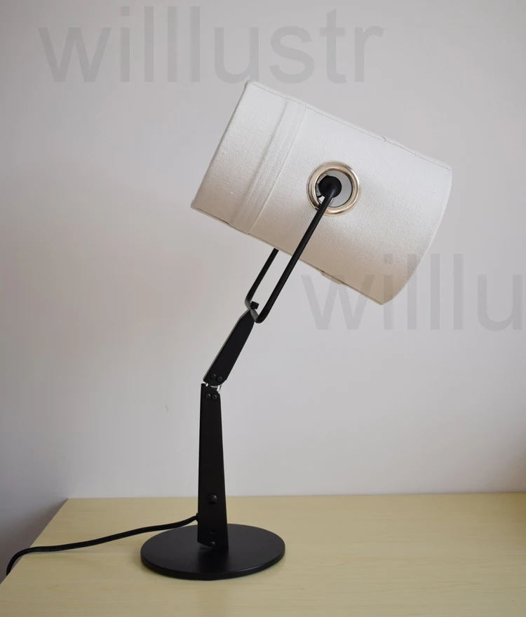 Современные вилка настольная лампа исследование офис studio раскладывающийся диван сбоку прикроватные освещение настольная лампа спальня гладить дизайн чтения света