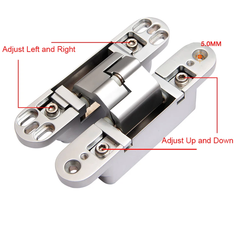 Горячие 10 шт 3D регулируемые поперечные дверные петли невидимые петли скрытой установки цинковый сплав Скрытая шарнирная опора 20 кг/шт. для складывания двери