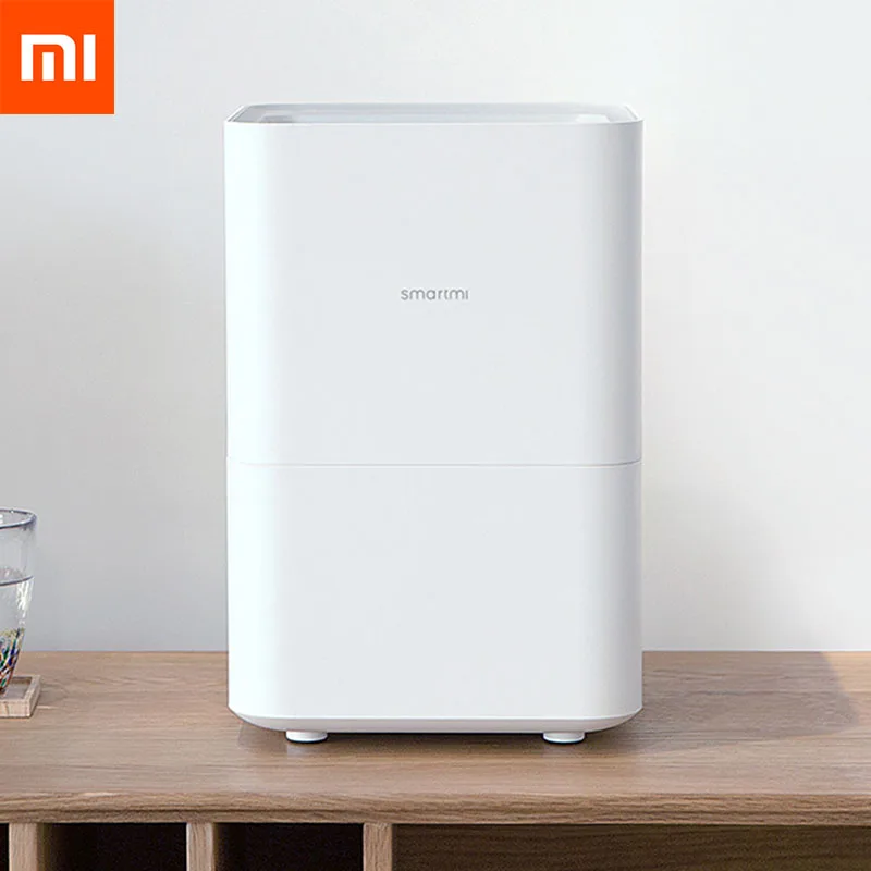 Xiaomi Smartmi Humidifier 2 Smart пульт дистанционного управления приложение Испарительный 4L для вашего воздуха Ароматический диффузор