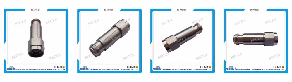 Beceb 2 Вт N-JK rf аттенюатор, DC-3GHz, 50ohm 1db, 2.db, 3db, 5db, 6db, 10db, 15db, 20,30, 40db