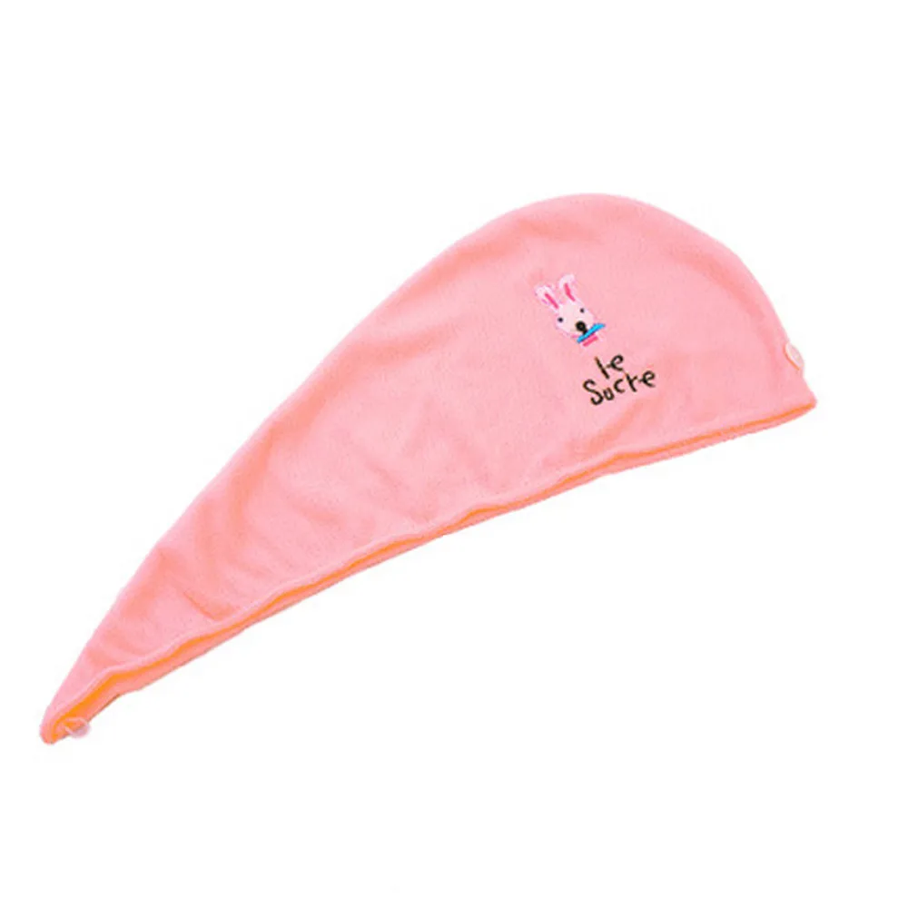 High quality Women Girl Lady's Magic Quick Dry Bath Hair Drying Towel Microfiber Hair Turban Quickly Dry Hair Hat Wrapped Towel