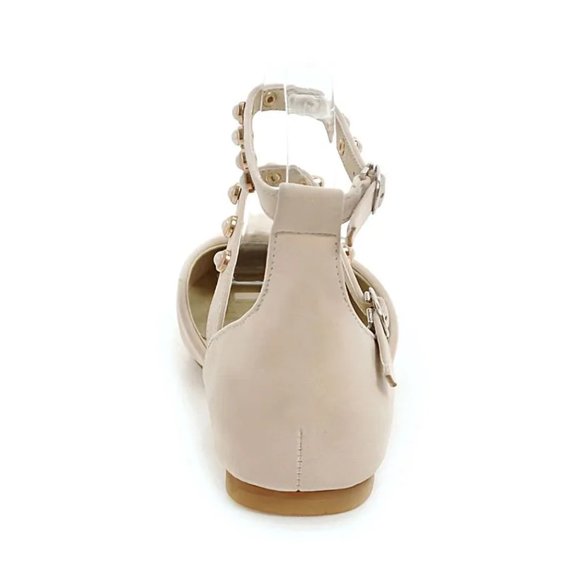 JOJONUNU Women Open Toe Flats Sandals