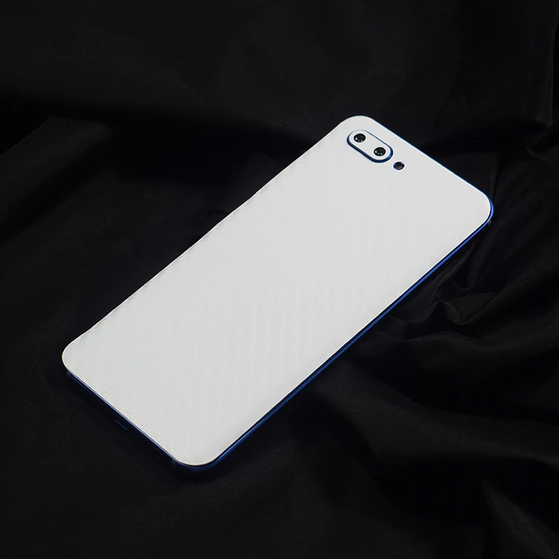 New 3D Carbon Fiber Kulit Bungkus Film Pelindung Ponsel Kulit kembali pasta Film Pelindung Stiker Untuk Huawei Honor 10