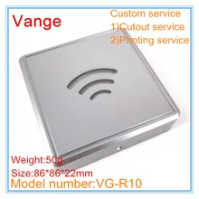 5 шт./лот формования сделал пластиковый корпус IP54 корпус из АБС-пластика 86*86*22 мм для считывающее устройство