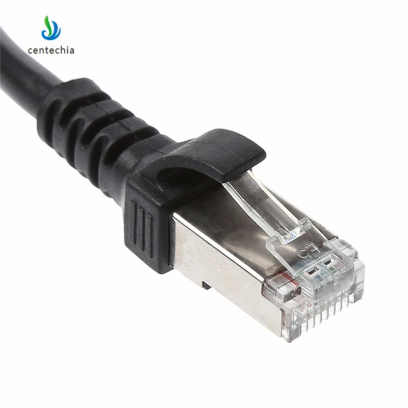 Centechia высококачественный разветвитель 1 3 разъема локальной сети Ethernet RJ45 разъем