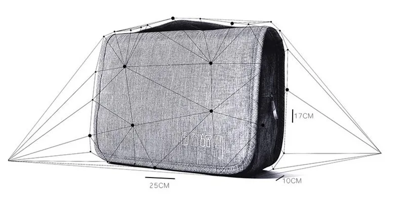 Catiic Большая вместительная сумка для мытья Дорожная сумка модная водонепроницаемая сумка для макияжа Органайзер для путешествий дизайнерский вещевой мешок упаковка кубиков