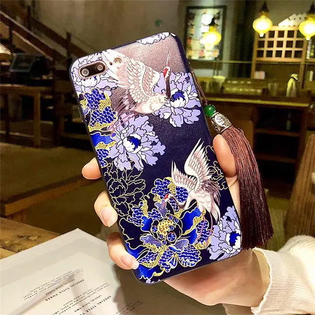 WalkPro Chinese style phone cases for iPhone X case 6 7 8 plus case