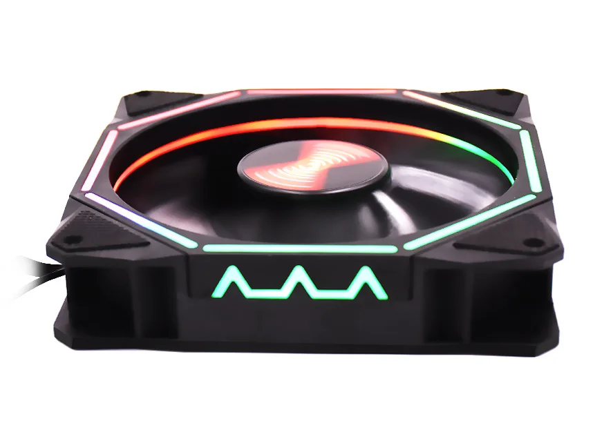 Чехол для компьютера RGB Fan KITS LingLong изысканный обесцвечиваемый Halo 12025 чехол для ПК