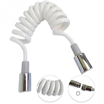 

Practical Bathroom water heater shower hose fittings 1.5 meters explosion-proof Spring Flexible Shower rain shower head hose