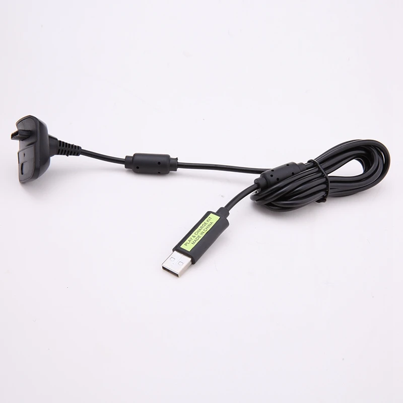 ALLOYSEED 1,8 м USB беспроводной игровой контроллер зарядный кабель для xbox 360 замена беспроводного геймпада зарядный кабель для xbox 360