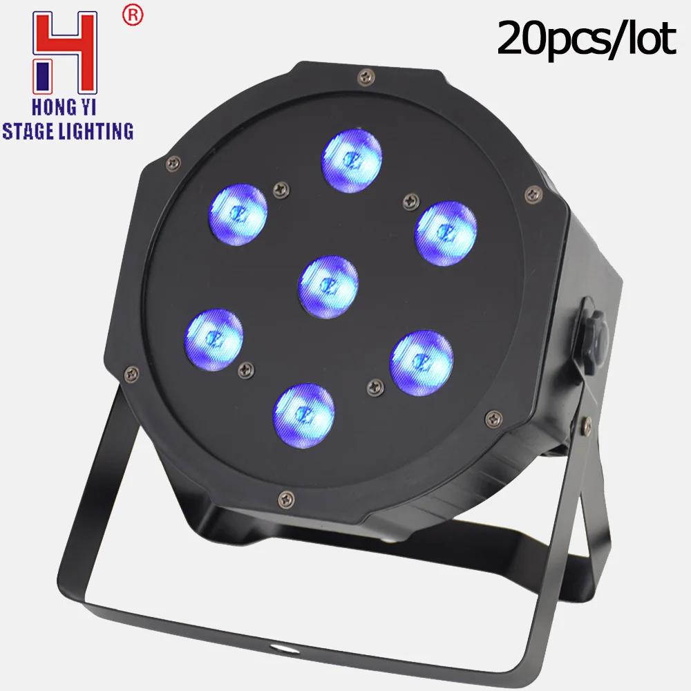 

Wash mini led par 7x12w wash dmx for dj party Christmas stage equipment 20pcs/lot