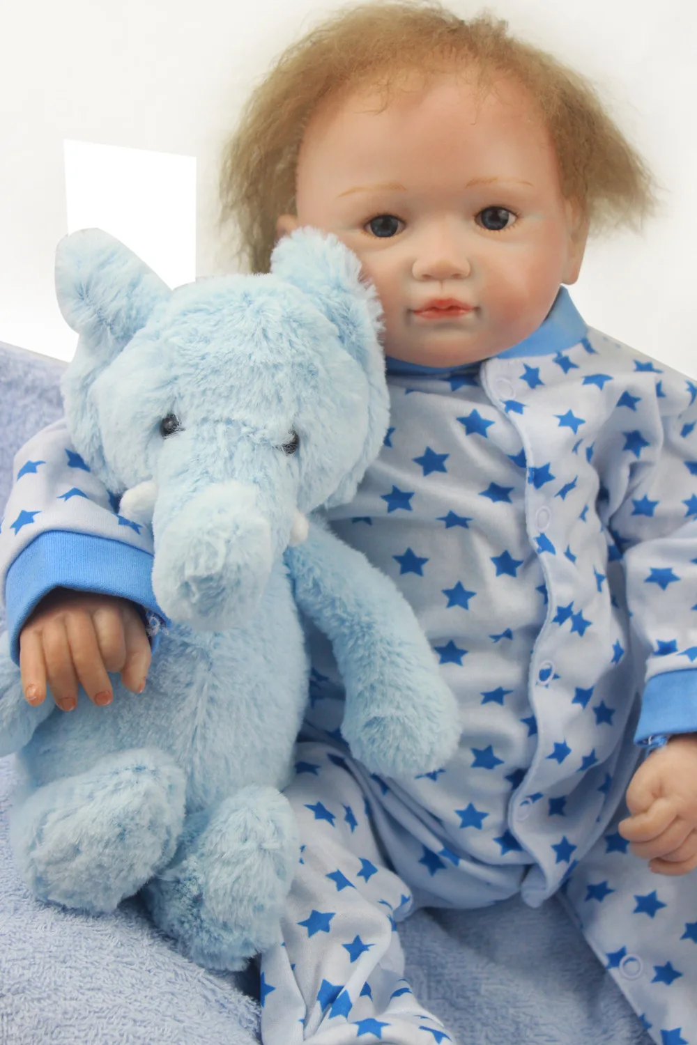 kit reborn DK 96 toys for girls 45 cm jointed Silicone dolls body