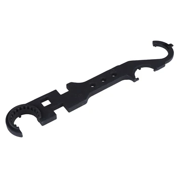 

1Pc AR15/M4 Combat-wrench Multi Barrel Nut Spanner Steel Outdoor Tactical Tool AR Wrench 32cm