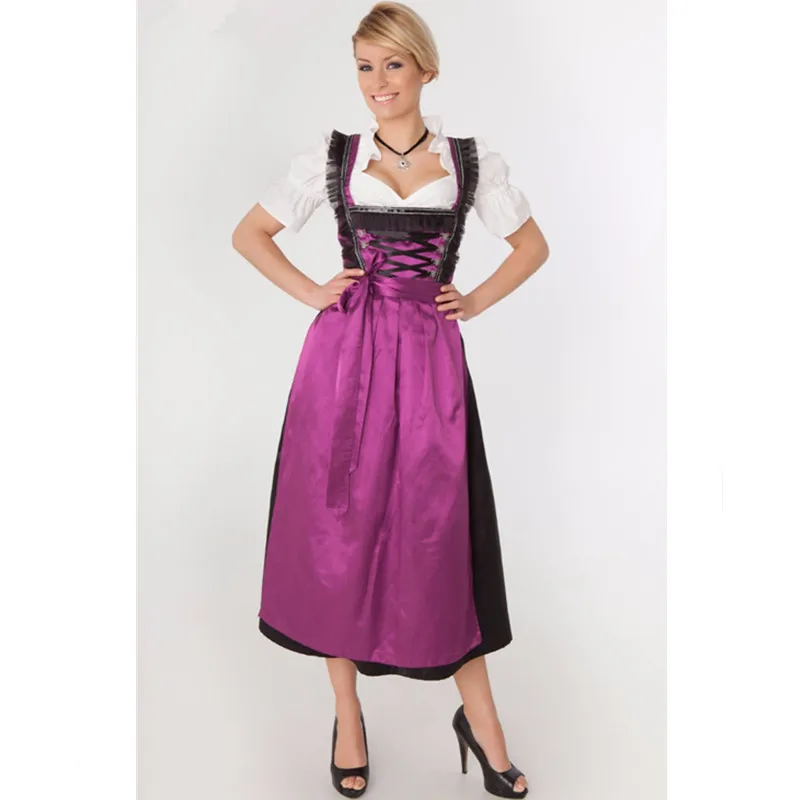 Bavarian Beer Girl костюм для взрослых октоверфеста девушки из германии Dirndl платье