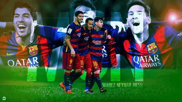 ルイス スアレスのmsnユニフォームネイマールメッシバルセロナサッカー50 70センチポスター カスタマイズ可能 Barcelona Football Posters Postersmessi Barcelona Aliexpress