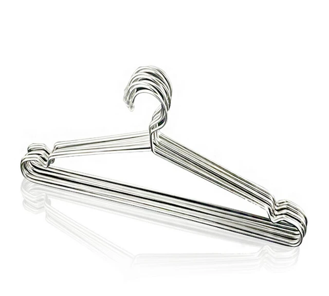 Stainless Steel Coat Hangers Metal Wire Hangers Heavy Duty Hangers