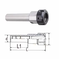 Новый C1/4 1/2 3/4 ER25 расширением Цанга прямо держатель хвостовик инструмента 0,01 мм точность