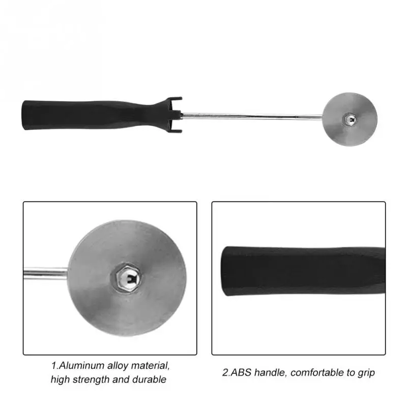 Fiberglass Laminating Roller Set with Aluminum Alloy Rollers and ABS Handle