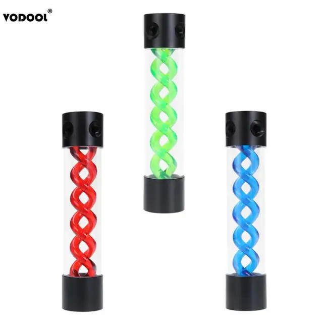 Best Offers 255mm Length T Virus Rotary Water Cooling Cooler Radiator Water Tank For PC Liquid Cooling System Computer Components 3 Colors