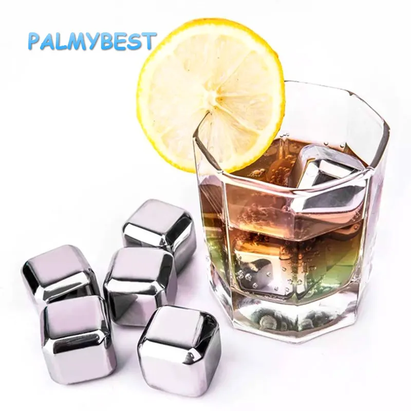 Stainless Steel Reusable Ice Cubes for Keep Drinks Cool Reusable Frozen