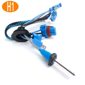 

Two HID Xenon bulbs 55W H1 fast Start anti-UV super brightest auto car headlight 5500k 6500k H1 xenon single beam only