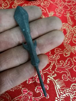 

Antique bronze CHINEA old Bronze arrow 5