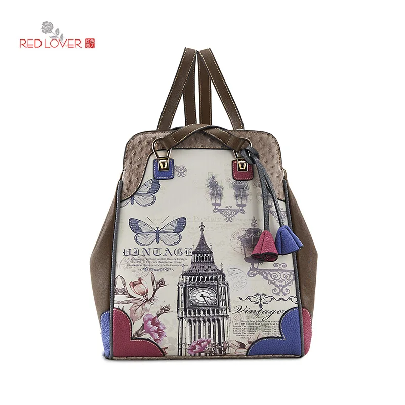 

2016 Leather Backpack Kpop Printing Backpack Lovers And The Wind Pu Bag Shoulder Student Fashion Brand In Europe On Behalf Of A