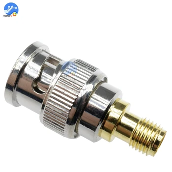 

SMA Male Plug to BNC Female Connectors Type Male Female Straight RF Connector Adapter Test Converter Kit Set
