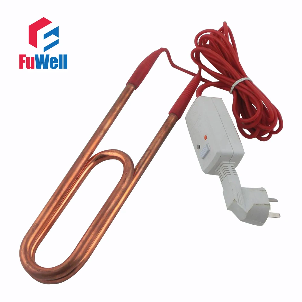 Red Copper & Stainless Steel Heating Element Electric Heating Tube