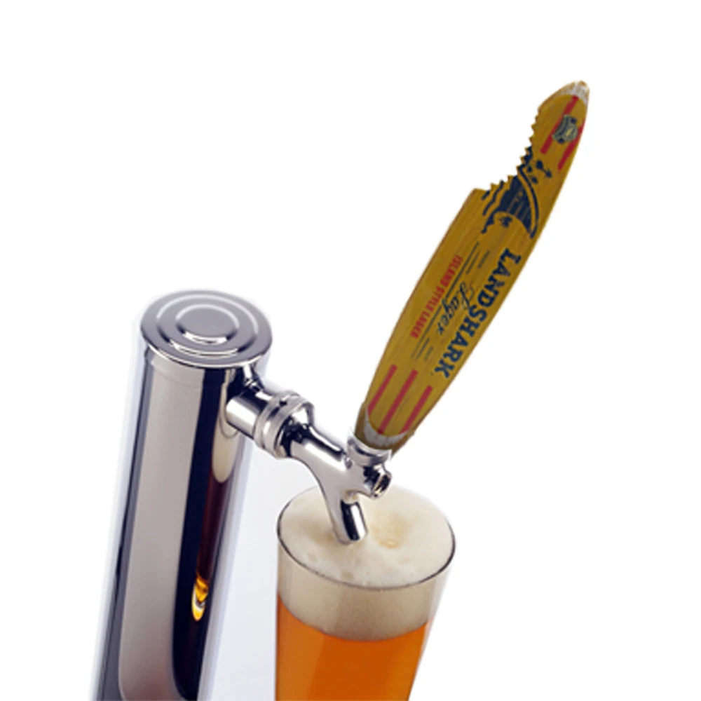 Surfboard style beer tap handle DY-TH156S