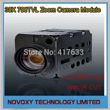 1/3″ 700TVL Sony CCD 30x Optical ICR CCTV Speed Dome Zoom Block Camera Module Free Shipping