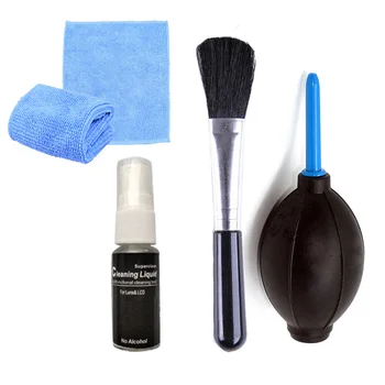 

New Arrivals 4 in 1 Lens Pen Brush Cleaning Cloth Air Blower Detergent for DSLR Camera Canon Nikon Sony Cleaning Cleaner Kit