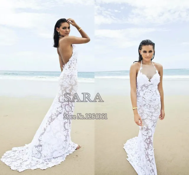 Simple Halter Wedding Dresses