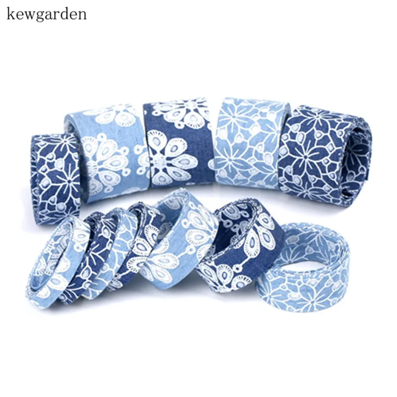 Полое полое цветочное полотно kewgarden 40 мм 4 см джинсовые ленты для ношения | Отзывы и видеообзор