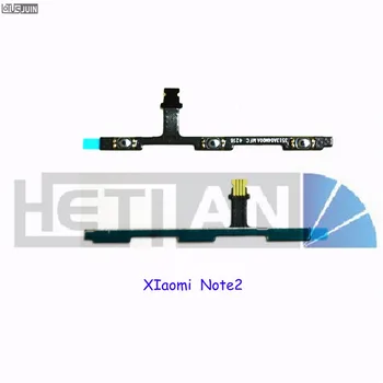 

10pcs Volume Up/Down Button Power On/Off Key Flex Cable for Xiaomi Note2 Phone Replacement Repair for Xiaomi Note 2