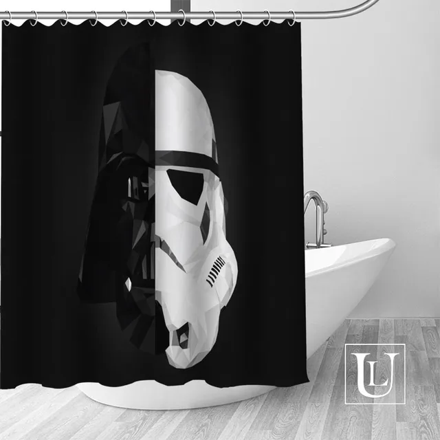 Star Wars Darth Vader Shower Curtains Custom Design Creative Shower