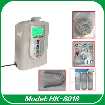 2017 The Most Popular Kangen Alkaline Water Ionizer Machine HK-8018 Up to -850mV ORP Water Electrolysis Machine with pre-filter - Category 🛒 Beauty & Health