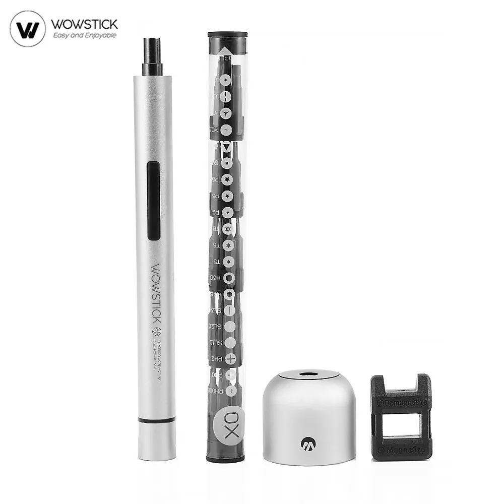 

xiaomi Wowstick 21in1 Precision Mini Handheld Cordless Electric Screwdriver For Phone Camera Precise Repair Tools with 20 Bits