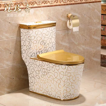 

Bath Toilet Seat Toilet Super Swirling Water Saving Mute Toilet New Style