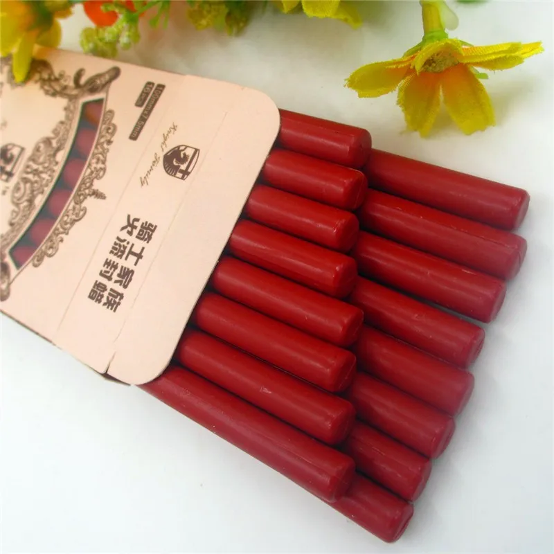 16pcs High Quality Mini Sealing Wax Stick Retro Seal Stamp Vintage Wax Stick Sellado Sax palillo sello de la cera high quality